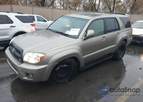 2006 Toyota 4Runner Limited V8 from USA, damaged, VIN JTEBT17RX68032213